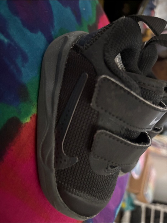 Nike Other - Nike Black Kids Hook-and-Loop Sneakers